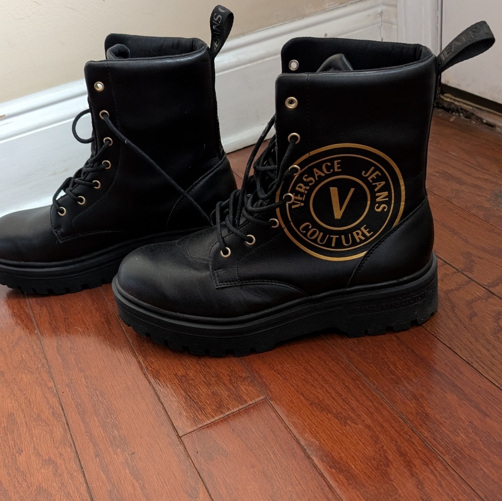 Versace Biker Boots